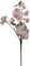 3PC 25" Artificial Cherry Blossom Spray Light Pink - Realistic Floral Stem for Home & Event Decor